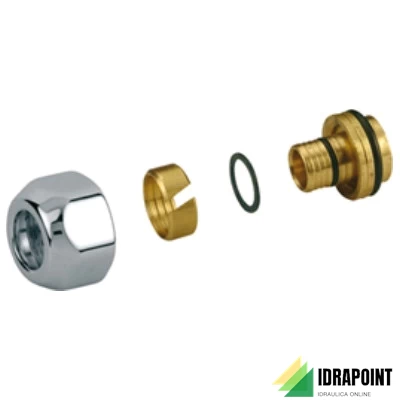 ADATTATORE MULTISTRATO PER TERMOARREDO Ø 16X16X2 MM