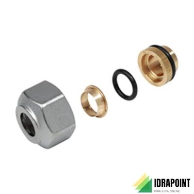 ADATTATORE PER TUBO RAME - Ø 16X15 MM