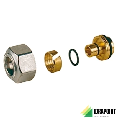 ADATTATORE TUBO MULTISTRATO PEX - Ø 16X(17X2) MM