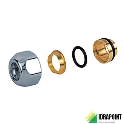 ADATTATORE X VALVOLA TERMOARREDO Ø 16X12 MM