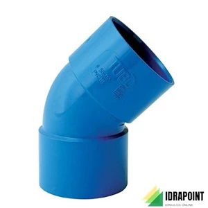 CURVA PVC 45° FF Ø 50 MM PIIXC