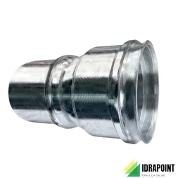 RACCORDO SEMPLICE RIDOTTO AN PLUS Ø 120F X 100M