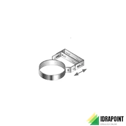 FASCETTA MURALE AN PLUS Ø 80 MM