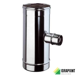 RACCORDO A TE 90° RIDOTTO AN PLUS Ø 100X80 MM