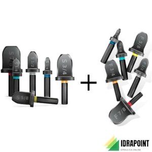 KIT SVASATORE + CARTELLATORE PER TRAPANO Ø 1/4