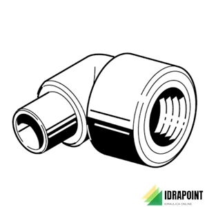 GOMITO FILETTATO A SALDARE - Ø 20FX1/2