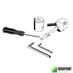 KIT RIPARAZIONE PER TUBO CON FORI FINO 10 MM - 7 MM