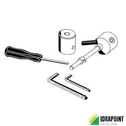 KIT RIPARAZIONE PER TUBO CON FORI FINO 10 MM - 11 MM
