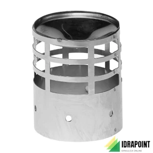 TERMINALE SCARICO FUMI ORIZZONTALE INOX Ø 60 MM