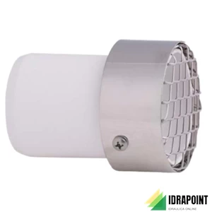 TERMINALE SCARICO FUMI ORIZZONTALE INOX Ø 50 MM