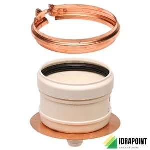 SCARICO CONDENSA PPS - RAME Ø 80X100F MM