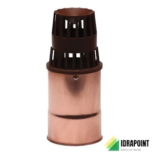 TERMINALE VERTICALE PPS - RAME Ø 80X100 MM