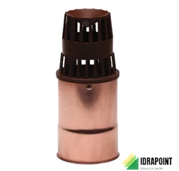 TERMINALE VERTICALE PPS - RAME Ø 80X100 MM