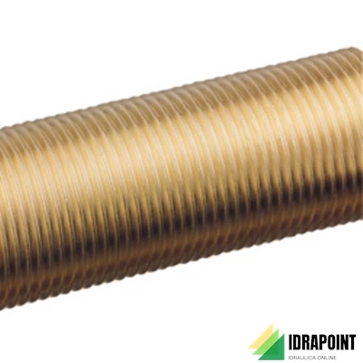 BARRA OTTONE FILETTATA Ø 1