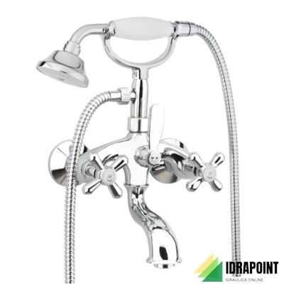 BATTERIA ESTERNA VASCA FLESSIBILE/DOCCIA MARGOT