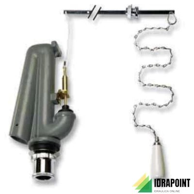 BATTERIA TIPO CATIS IN GHISA E CATENELLA CROMATA