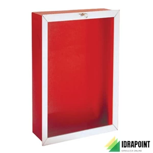 CASSETTA INCASSO PER IDRANTE DN45 ROSSA