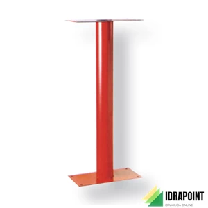 PIANTANA CENTRALE CILINDRICA X CASSETTA DN 45/70 VERNICIATA