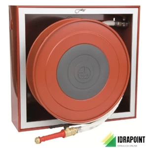 NASPO ANTICENDIO TUBO DN25 BIANCO 20 MT IN CASSETTA EN 671/1