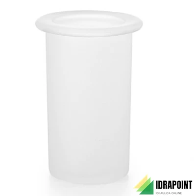 BICCHIERE IN VETRO ACIDATO - SERIE DUEMILA