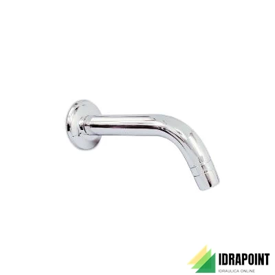 BOCCA FISSA A PARETE Ø 24 MM PESANTE 165 MM