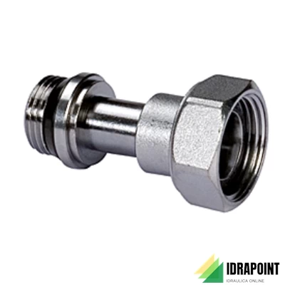 BOCCHETTONE TELESCOPICO RIDOTTO CROMATO Ø 1/2