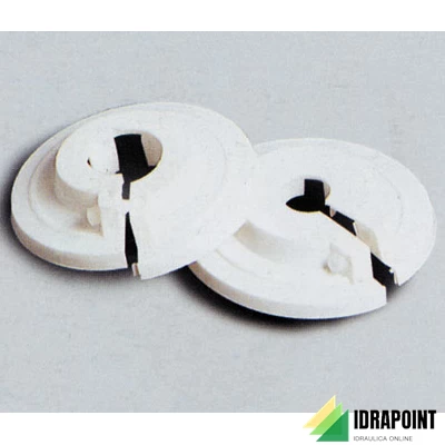 BORCHIA PLASTICA APRIBILE Ø 14 MM BIANCA