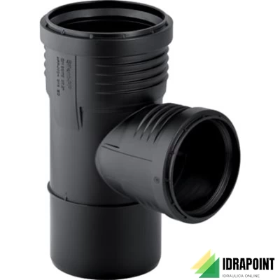 BRAGA A 87.5° PP SILENT Ø 50X50 MM