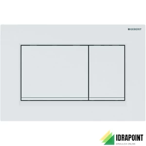 PLACCA DI COMANDO SIGMA20 SQUARE BIANCO OPACO/BIANCO/BIANCO 