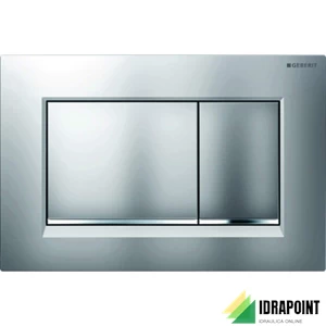 PLACCA DI COMANDO SIGMA30 SATINATO/CROMO/SATINATO