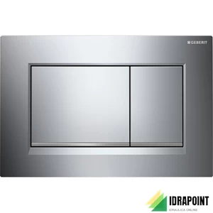 GEBERIT PLACCA SIGMA30 CROMO/SATINATO/CROMO