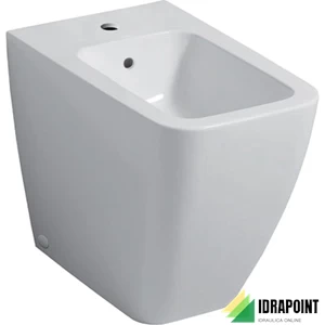 BIDET FILO PARETE BIANCO - SERIE ICON SQUARE
