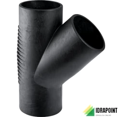 BRAGA 45° IN PE - Ø 75X63 MM SILENT