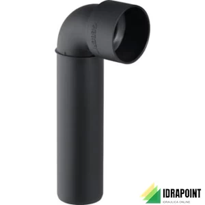CURVA TECNICA PROLUNGATA PP SILENT Ø 40X46 MM CON TAPPO
