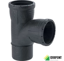 BRAGA CURVATA 87,5° SILENT-PRO - Ø 110 MM