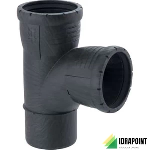 BRAGA CURVATA 87,5° SILENT-PRO - Ø 110 MM