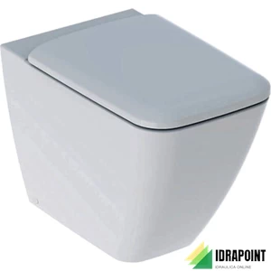 VASO FILO PARETE RIMFREE CON SEDILE - SERIE ICON SQUARE