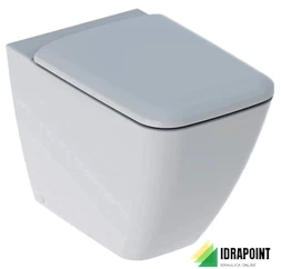 BIDET FILO PARETE BIANCO - SERIE ICON SQUARE