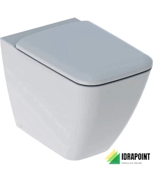 VASO FILO PARETE RIMFREE CON SEDILE - SERIE ICON SQUARE