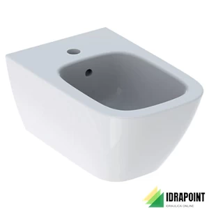 BIDET SOSPESO BIANCO - SERIE SMYLE SQUARE