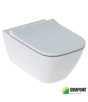 VASO SOSPESO RIMFREE CON SEDILE AVVOLGENTE - SERIE SMYLE SQU