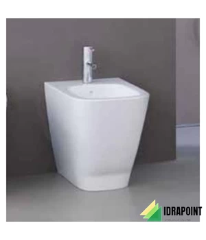 SMYLE SQUARE BIDET FILO MURO BIANCO