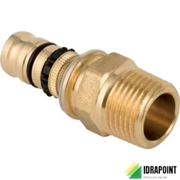 MANICOTTO MASCHIO A COMPRESSIONE - Ø 16X1/2