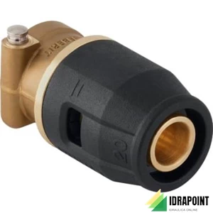 PUSHFIT RACCORDO DIRITTO PER COLLETTORE COMPACT Ø 16 MM