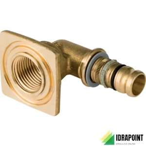 GOMITO FEMMINA MEPLA PER CASSETTA DA INCASSO - Ø 20X1/2