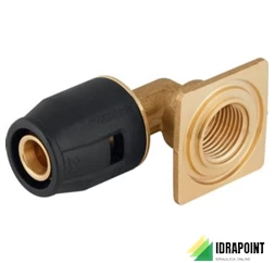 PUSHFIT GOMITO PER CASSETTA DA INCASSO Ø 16X1/2