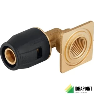 PUSHFIT GOMITO PER CASSETTA DA INCASSO Ø 16X1/2