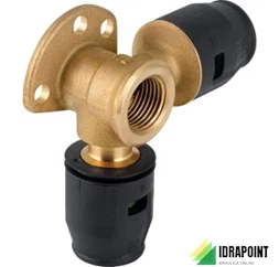 PUSHFIT GOMITO DOPPIO ALLACCIAMENTO Ø 20X1/2