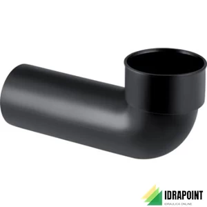 CURVA PER WC A PAVIMENTO IN PE - Ø 90 MM