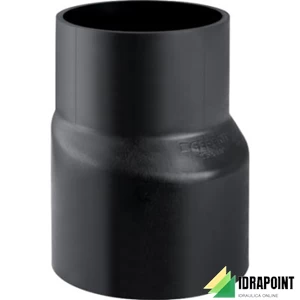 RIDUZIONE ECCENTRICA IN PE SERIE LUNGA Ø 200X110 MM